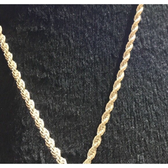 Fashion Chnl Ambon Charm On 26” .925 Silver Rope Necklace GUC - Picture 5 of 7